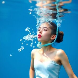 near drowning and asthma
