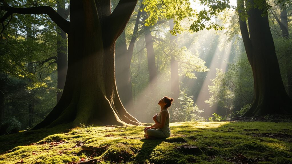 forest tranquility enhances relaxation
