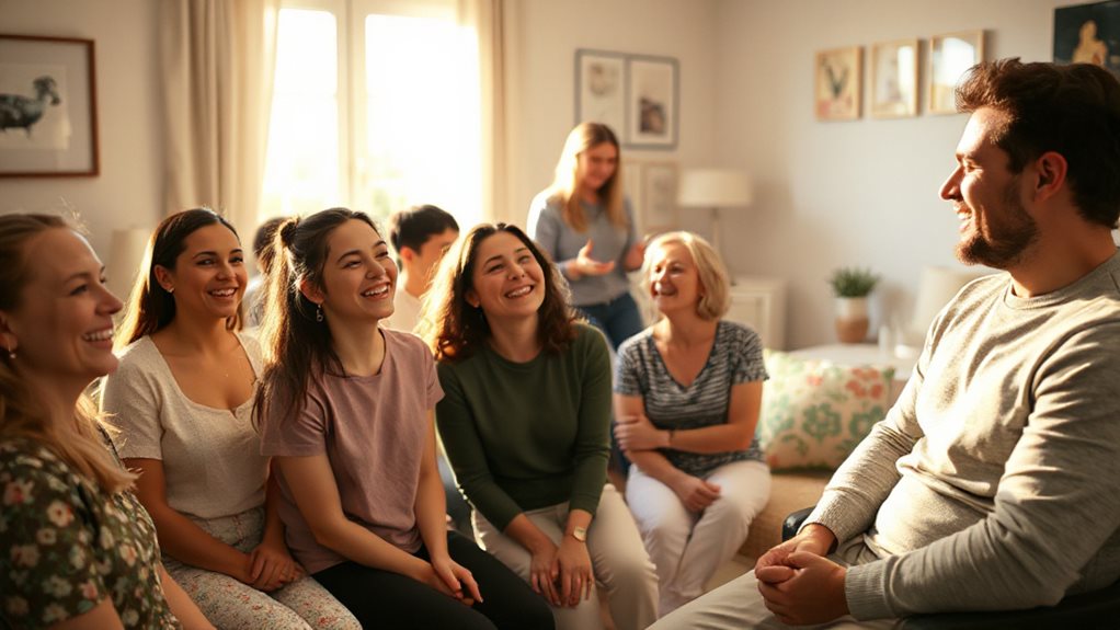 healing through shared laughter