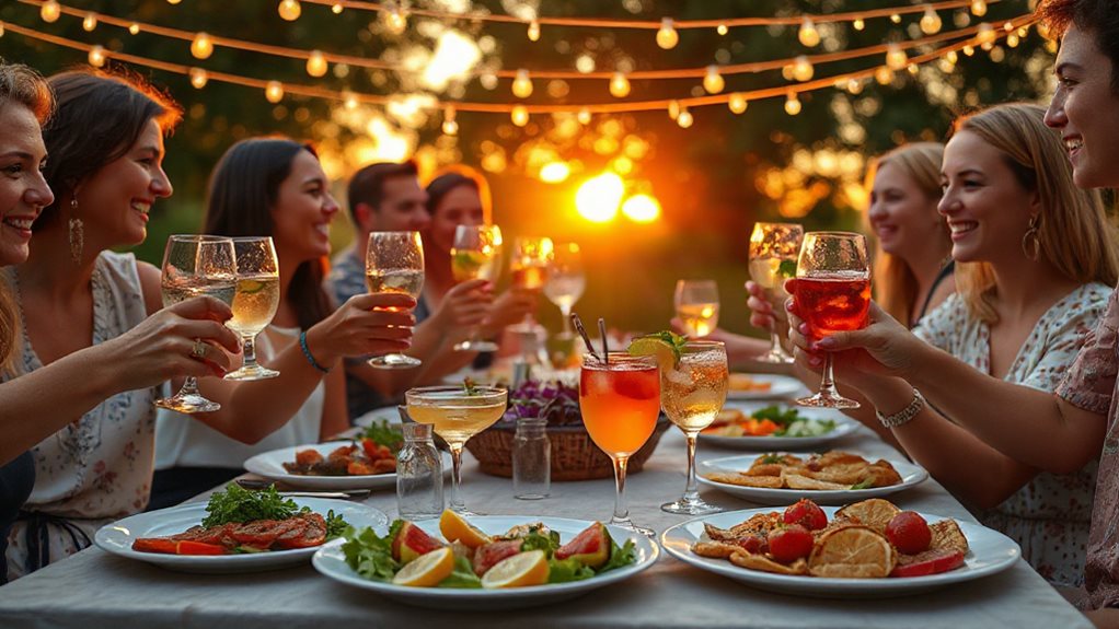 mindful enjoyment at gatherings