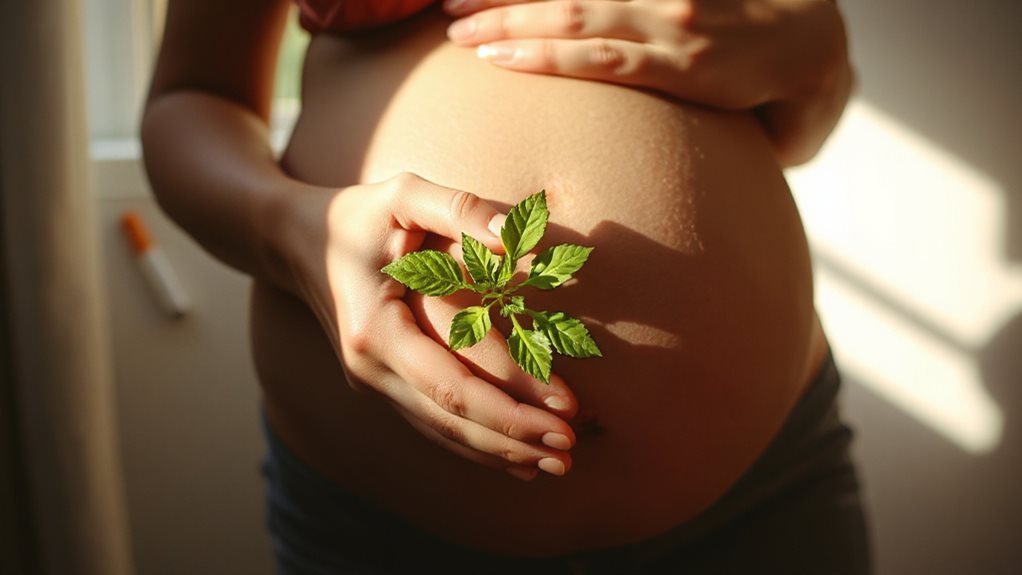 quitting smoking enhances maternal bonding