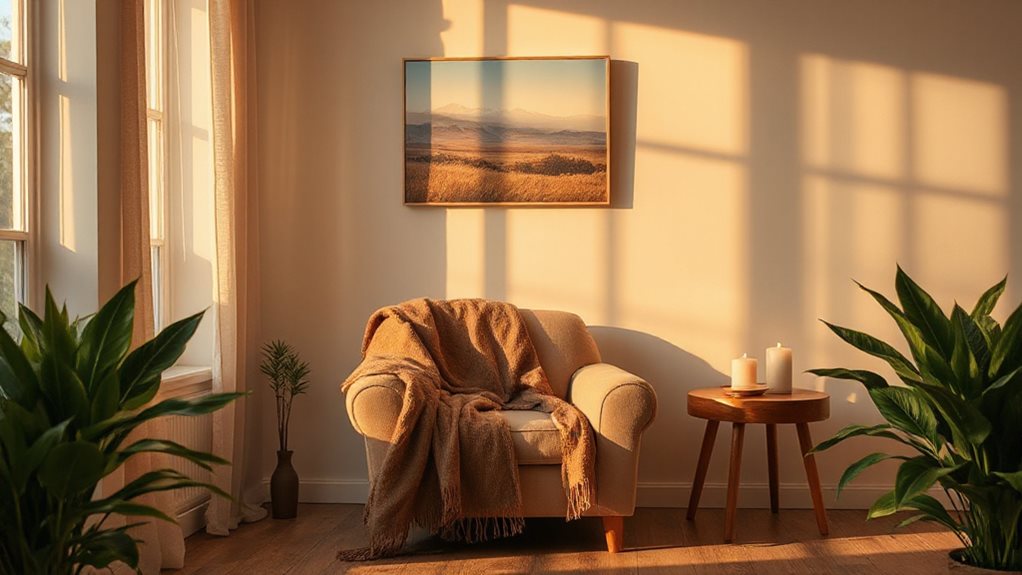 relaxing environment for healing