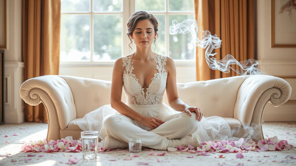 wedding jitters and reassurance