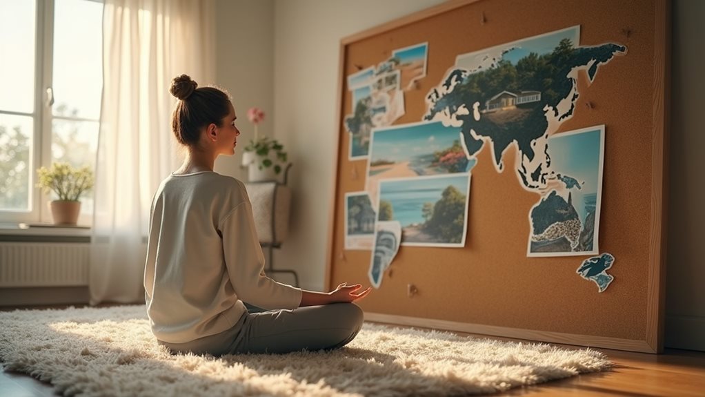 small daily intentional visionboard