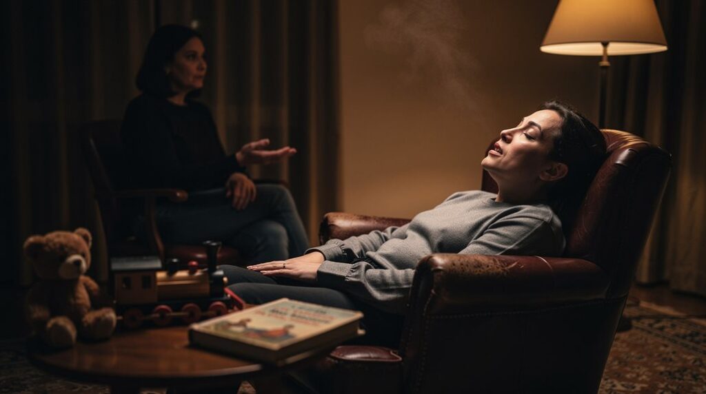 deep controlled therapeutic age regression